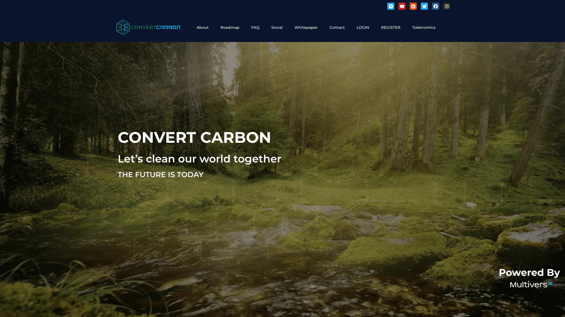 ConvertCarbon user interface